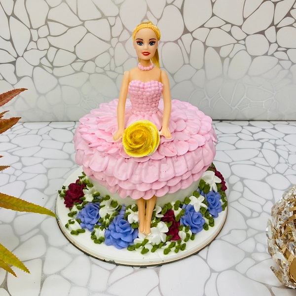 Cinderella Doll Cake