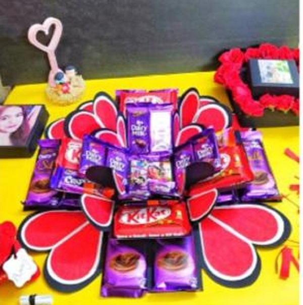 Chocolate surprise box