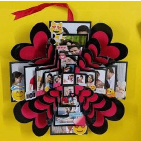 Surprise box with hearts