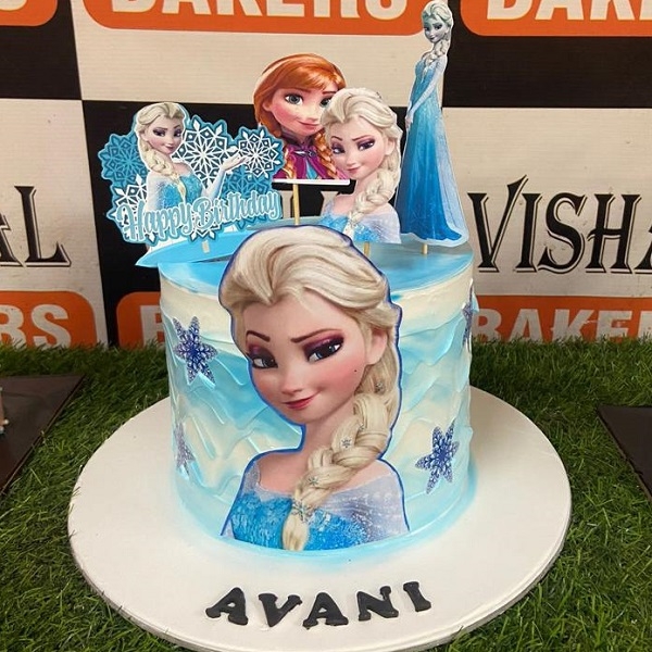 Frozen Theme Cake
