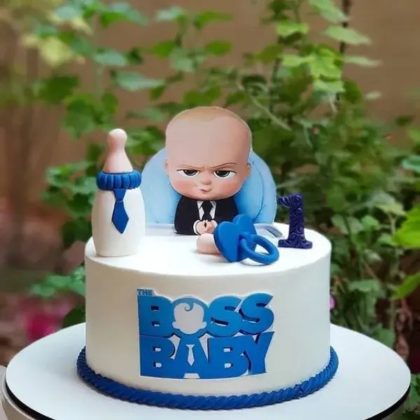 Baby Boss Round Shape Cake