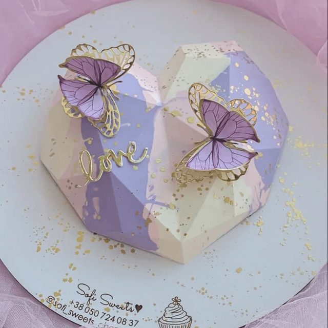 Breakable Butterfly Pinata Cake