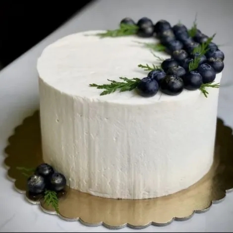 Vanilla BLueberry Cake