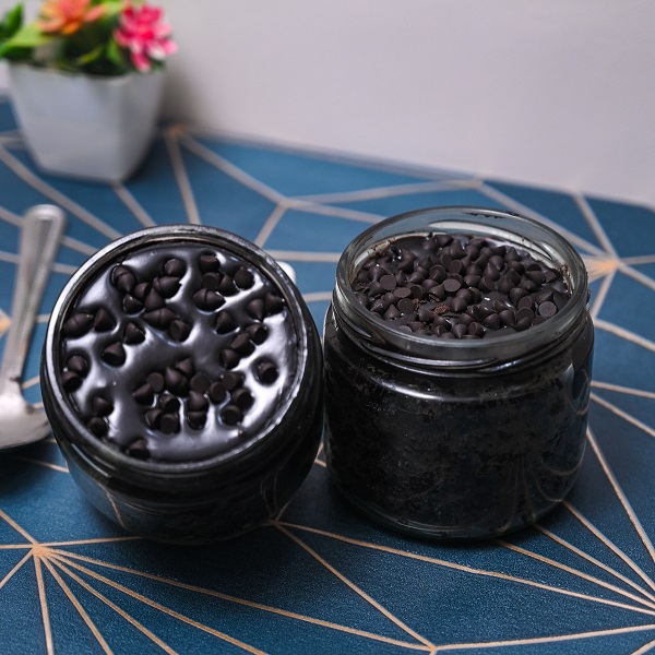 Chocolate Truffle Jar Cake (Set of 2)