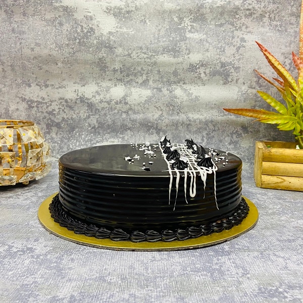 Brownie Truffle Cake