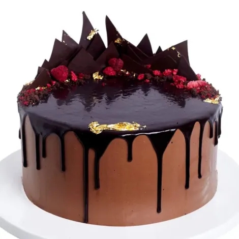 Choco caramel cake