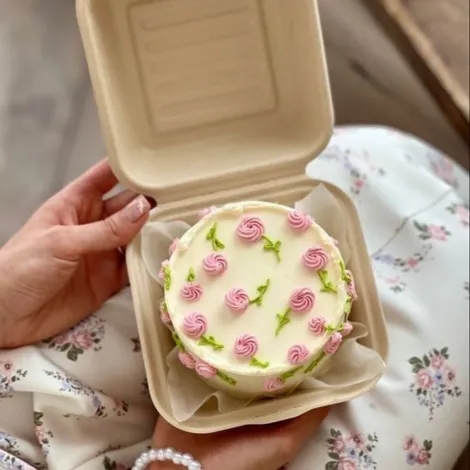 Flower Bento Cake