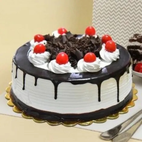 Black Forest Cake with Cherry