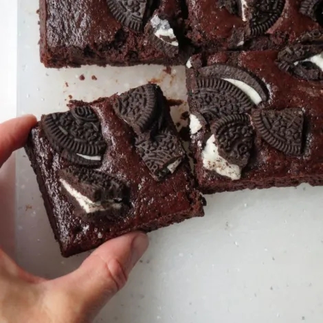 Oreo Smash Brownie