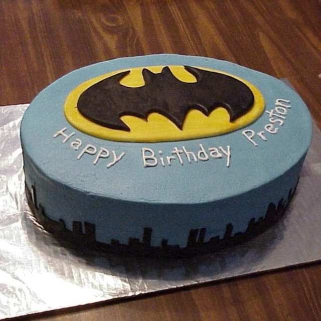 Batman Birthday Cake