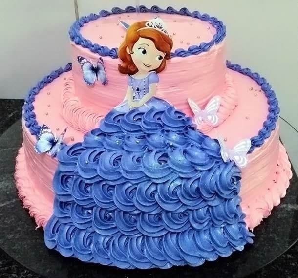 2 Tier Doll Cake