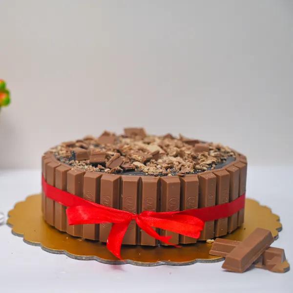 Overloaded Kit Kat Cake