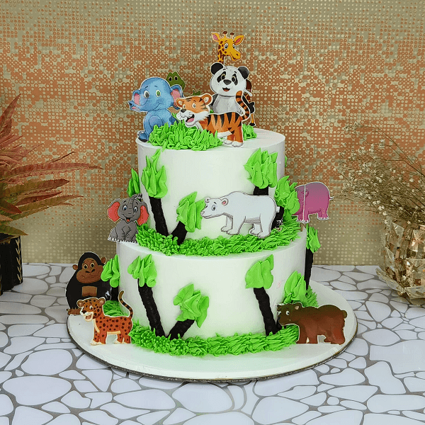 Animal Photo Cake