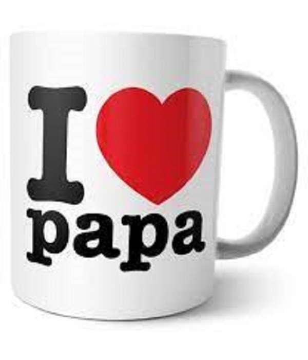 I love Papa Photo Mug 3