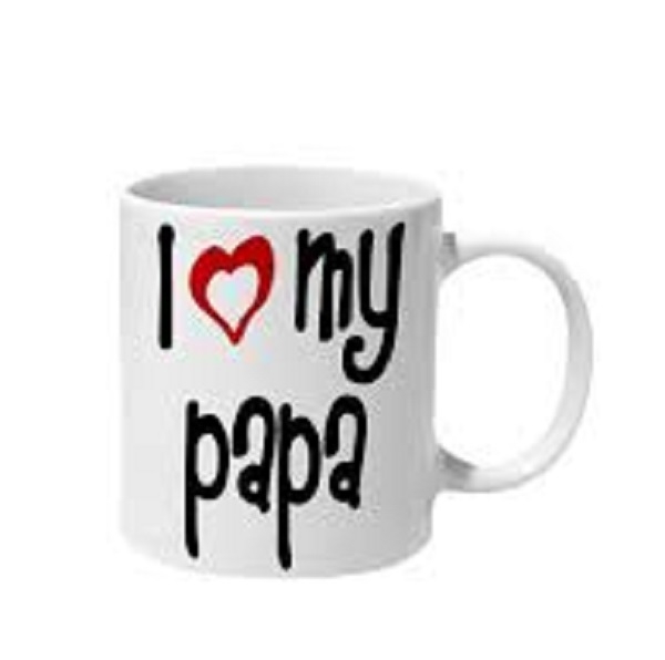 I Love My Papa Mug