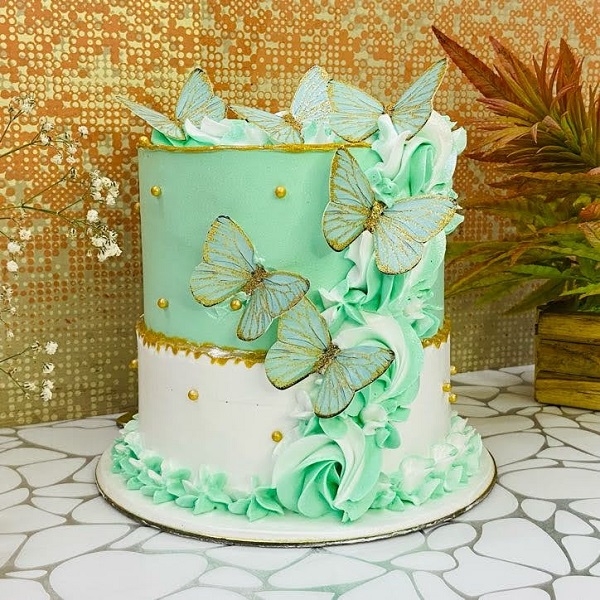 Designer Butterfly Cake (Pineapple Flavour)