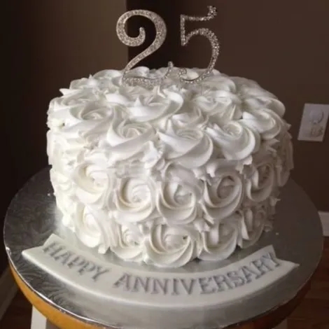 Anniversary Rose Cake