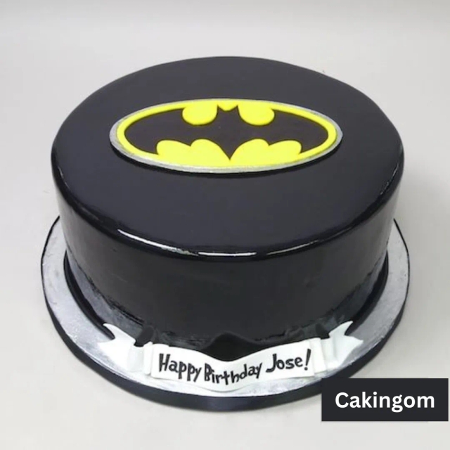 Chocolate Flavour Batman Birthday Cake