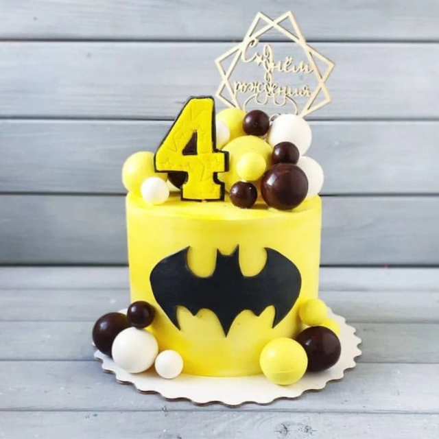 Batman Cake for 4 years old